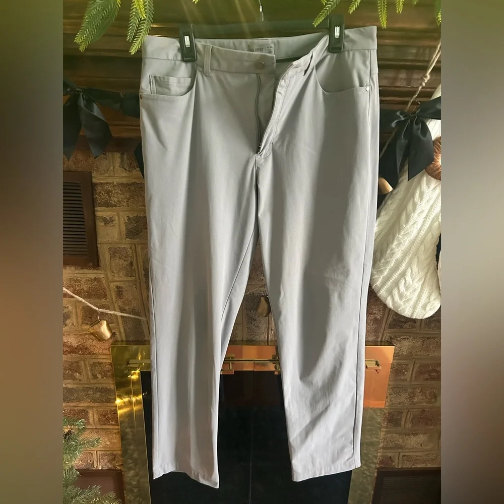 Men's Light Gray Chinos - Picture 1 of 4